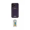 ieg™ iPhone 14 Pro Max Kılıf Kozmos Minimal Prime - Siyah Polymer Nano Ekran Koruyucu