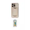 ieg™ iPhone 14 Pro Max Kılıf Kozmos Minimal Prime - Siyah Polymer Nano Ekran Koruyucu