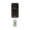 ieg™ iPhone 14 Pro Max Kılıf Kozmos Minimal Prime - Siyah Polymer Nano Ekran Koruyucu