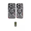 ieg™ iPhone 14 Pro Max Kılıf Nova Doku Koleksiyonu - Siyah Joko Magic 5D Hayalet Cam