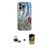 ieg™ iPhone 14 Pro Max Kılıf Nova Doku Prime - Siyah Buffer Cam Ekran Koruyucu + Bilvis Titan Kamera Lens - GD
