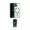 ieg™ iPhone 14 Pro Max Kılıf Nova Işık Özel Seri - Siyah 360 Mat Full Body Arka Koruyucu