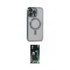 ieg™ iPhone 14 Pro Max Kılıf Nova Işık Özel Seri - Siyah 360 Mat Full Body Arka Koruyucu