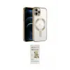 ieg™ iPhone 14 Pro Max Kılıf Nova Işık Özel Seri - Siyah Mat Seramik Nano Ekran Koruyucu