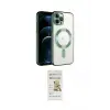 ieg™ iPhone 14 Pro Max Kılıf Nova Işık Özel Seri - Siyah Mat Seramik Nano Ekran Koruyucu