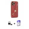 ieg™ iPhone 14 Pro Max Kılıf Nova Işık Prime - Siyah Bilvis 5in1 3D Magic Cam Ekran Koruyucu + Bilvis Titan Kamera Lens - GS