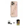 ieg™ iPhone 14 Pro Max Kılıf Nova Işık Prime - Siyah Buffer Cam Ekran Koruyucu + Bilvis Titan Kamera Lens - GD