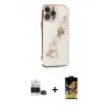 ieg™ iPhone 14 Pro Max Kılıf Nova Işık Prime - Siyah Buffer Cam Ekran Koruyucu + Bilvis Titan Kamera Lens - SH