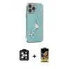 ieg™ iPhone 14 Pro Max Kılıf Nova Işık Prime - Siyah Buffer Cam Ekran Koruyucu + PVD Metal Kamera Lens - TU