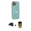 ieg™ iPhone 14 Pro Max Kılıf Nova Işık Prime - Siyah Buffer Cam Ekran Koruyucu + Raze Metal Kamera Lens - GS