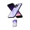 ieg™ iPhone 14 Pro Max Kılıf Nova Işık Serisi - Siyah Bilvis 5in1 3D Magic Cam Ekran Koruyucu