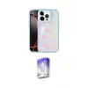 ieg™ iPhone 14 Pro Max Kılıf Odak Prime - Siyah Bilvis 5in1 3D Magic Cam Ekran Koruyucu
