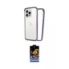ieg™ iPhone 14 Pro Max Kılıf Pusula Asil Koleksiyonu - Siyah Buffer Hayalet Cam Ekran Koruyucu