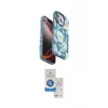 ieg™ iPhone 14 Pro Max Kılıf Siluet Doku - Şeffaf Royal Nano Ekran Koruyucu