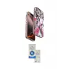 ieg™ iPhone 14 Pro Max Kılıf Siluet Doku - Şeffaf Royal Nano Ekran Koruyucu
