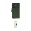 ieg™ iPhone 14 Pro Max Kılıf Siluet Işık Serisi - Şeffaf Pasifik Cam Ekran Koruyucu