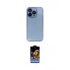 ieg™ iPhone 14 Pro Max Kılıf Siluet Minimal Özel Seri - Siyah Buffer Hayalet Cam Ekran Koruyucu