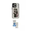 ieg™ iPhone 14 Pro Max Kılıf Siluet Modern Özel Seri - Şeffaf Royal Nano Ekran Koruyucu