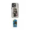 ieg™ iPhone 14 Pro Max Kılıf Siluet Modern Özel Seri - Siyah 18D Cam Ekran Koruyucu