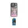 ieg™ iPhone 14 Pro Max Kılıf Siluet Modern Özel Seri - Siyah 18D Cam Ekran Koruyucu