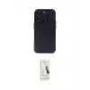 ieg™ iPhone 14 Pro Max Kılıf Ufuk Minimal Özel Seri - Şeffaf Pasifik Cam Ekran Koruyucu