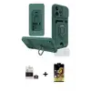 ieg™ iPhone 14 Pro Max Kılıf Vadi Form Prime - Siyah Buffer Cam Ekran Koruyucu + Bilvis Titan Kamera Lens - GS