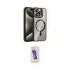 ieg™ iPhone 14 Pro Max Kılıf Yadigar Asil Koleksiyonu - Siyah Joko 5D Cam
