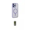 ieg™ iPhone 14 Pro Max Kılıf Yankı Işık Özel Seri - Siyah Joko Magic 5D Hayalet Cam