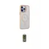 ieg™ iPhone 14 Pro Max Kılıf Yankı Işık Özel Seri - Siyah Joko Magic 5D Hayalet Cam
