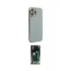 ieg™ iPhone 14 Pro Max Kılıf Yankı Serisi - Şeffaf 360 Full Body Arka Koruyucu