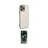 ieg™ iPhone 14 Pro Max Kılıf Yankı Serisi - Şeffaf 360 Full Body Arka Koruyucu