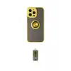ieg™ iPhone 14 Pro Max Kılıf Yörünge Çizgi - Siyah Joko Magic 5D Hayalet Cam