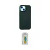ieg™ iPhone 15 Kılıf Ahenk Serisi - Siyah Polymer Nano Ekran Koruyucu