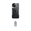 ieg™ iPhone 15 Kılıf Akış Çizgi Koleksiyonu - Siyah Joko Magic 5D Cam