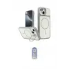 ieg™ iPhone 15 Kılıf İz Modern Prime - Siyah Joko Magic 5D Cam