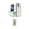 ieg™ iPhone 15 Kılıf İz Modern Prime - Siyah Polymer Nano Ekran Koruyucu