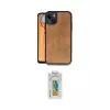 ieg™ iPhone 15 Kılıf Kıvılcım Işık Serisi - Siyah Polymer Nano Ekran Koruyucu