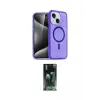 ieg™ iPhone 15 Kılıf Nova Asil Prime - Şeffaf 360 Full Body Arka Koruyucu