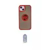ieg™ iPhone 15 Kılıf Yörünge Çizgi - Siyah Joko Magic 5D Cam