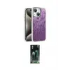 ieg™ iPhone 15 Kılıf Zirve Modern Prime - Şeffaf 360 Full Body Arka Koruyucu