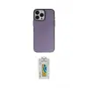 ieg™ iPhone 15 Pro Kılıf Ahenk Çizgi Prime - Siyah Polymer Nano Ekran Koruyucu