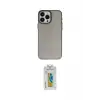 ieg™ iPhone 15 Pro Kılıf Ahenk Çizgi Prime - Siyah Polymer Nano Ekran Koruyucu
