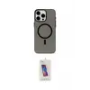 ieg™ iPhone 15 Pro Kılıf Eksen Işık Prime - Siyah Joko 5D Cam