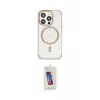 ieg™ iPhone 15 Pro Kılıf Eksen Klasik Koleksiyonu - Siyah Joko 5D Cam