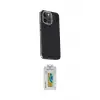 ieg™ iPhone 15 Pro Kılıf Kıvılcım Modern Özel Seri - Siyah Polymer Nano Ekran Koruyucu
