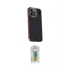 ieg™ iPhone 15 Pro Kılıf Kıvılcım Modern Özel Seri - Siyah Polymer Nano Ekran Koruyucu