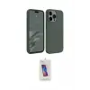 ieg™ iPhone 15 Pro Kılıf Kozmos Yansıma Özel Seri - Siyah Joko 5D Cam