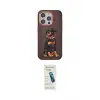 ieg™ iPhone 15 Pro Kılıf Nova Form Koleksiyonu - Şeffaf Pasifik Cam Ekran Koruyucu