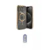 ieg™ iPhone 15 Pro Kılıf Nova Işık Özel Seri - Siyah Joko Magic 5D Cam
