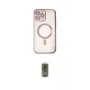 ieg™ iPhone 15 Pro Kılıf Nova Işık Özel Seri - Siyah Joko Magic 5D Hayalet Cam